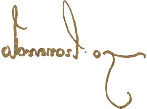 Leonardo Da Vinci Firma